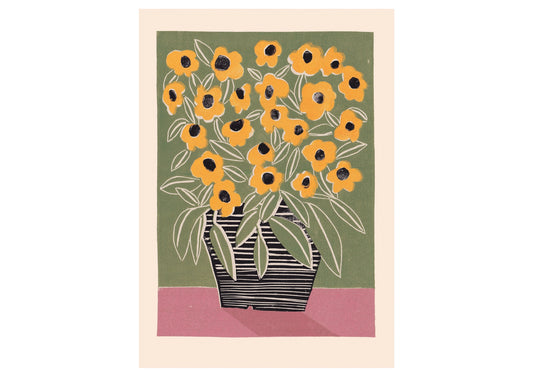 Black Eyed Susan Art Print