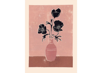 Pink Poppies Art Print