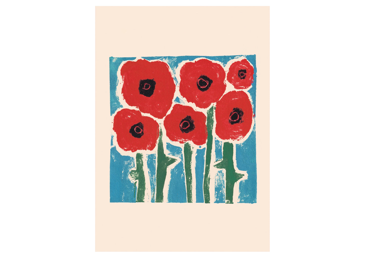 Red Poppies Art Print