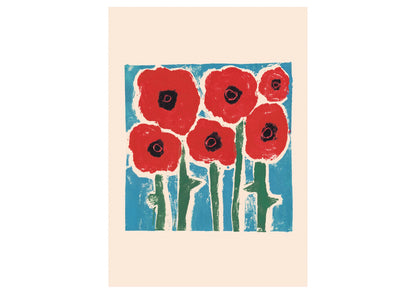 Red Poppies Art Print