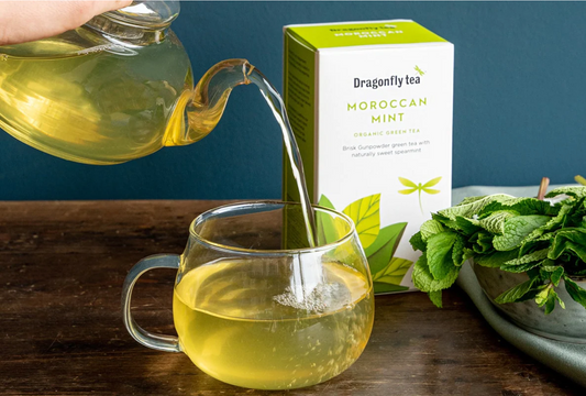 Organic mint tea